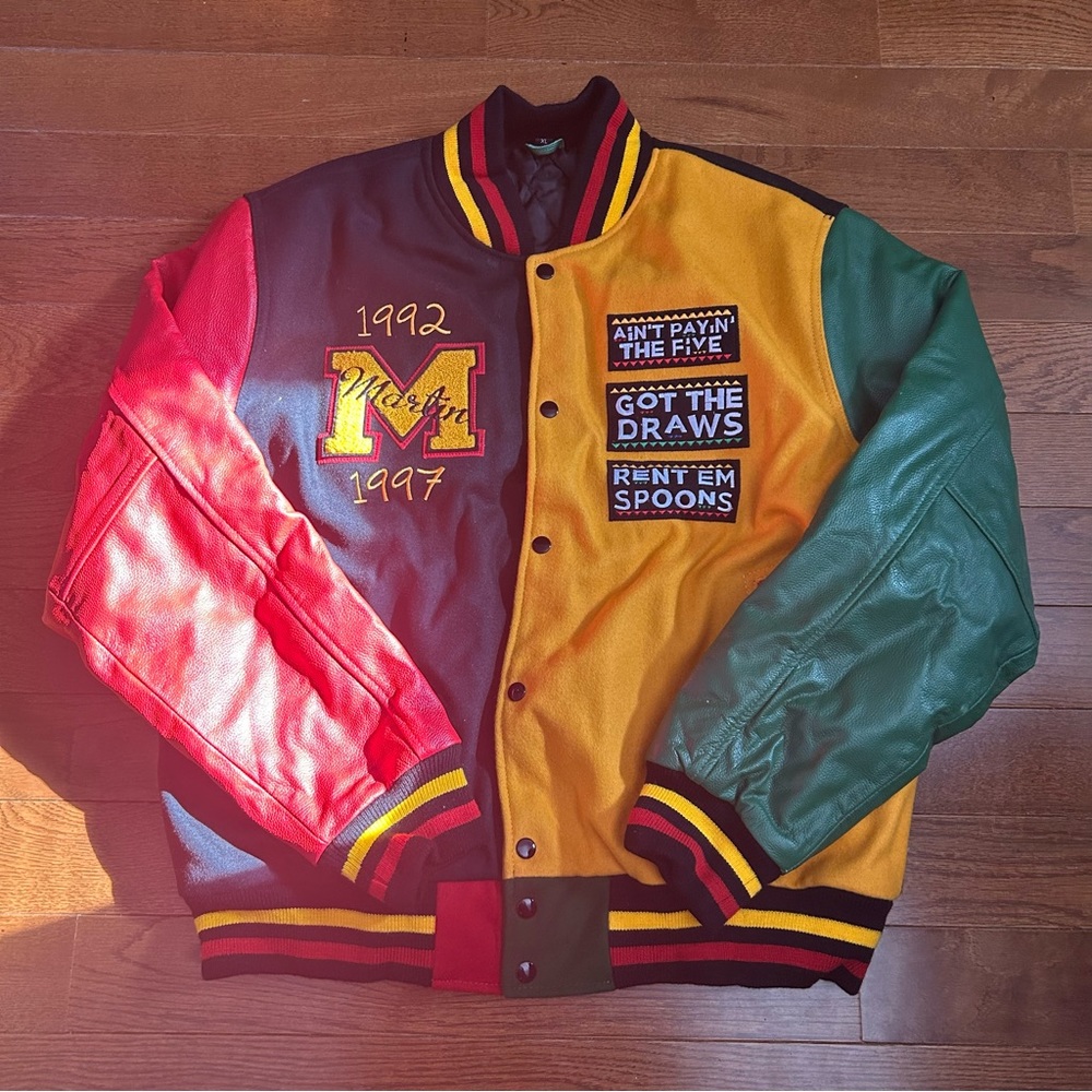 Custom Martin Themed Letterman Jacket